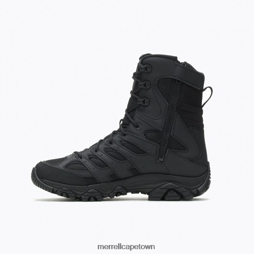 Black F60FX2630 Moab 3 8\\ Tactical Zip Waterproof Boot (J003907) Merrell